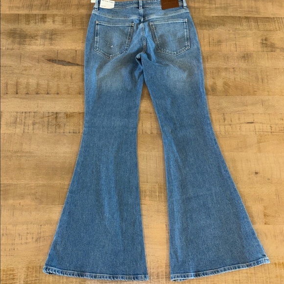 We the Free Love Bomb Flare Jeans Size 28 NWT NEW Free People Dynamite Color - Picture 10 of 15